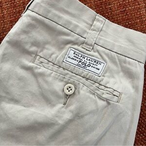 Ralph Lauren Polo Boy’s Classic Khaki Chino Pants Size 18